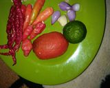 Foto langkah ke 1 dari resep Sambal Kukus Jeruk Limao.