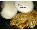 A picture of step 4 of Tuwon Couscous With Egusi Soup😋.