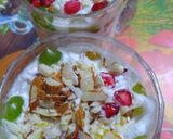 A picture of step 5 of Creamy fruits and nuts delight.