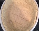 A picture of step 3 of Roasted pepper quiche.