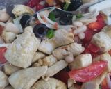 Foto del paso 9 de la receta: 🥗 Ensalada de alubias blancas y pollo 🐔 al ras el hanout 🇲🇦