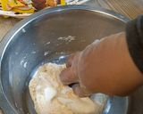 Foto langkah ke 3 dari resep Bakpao Pandan Isi Coklat.