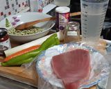 Foto del paso 1 de la receta: Verdinas con atún