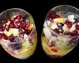 A picture of step 9 of Fruit Custard.