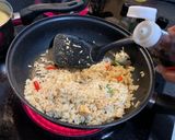 รูปขั้นตอนการทำที่ 3 ของ ข้าวผัดเขียวหวานไก่