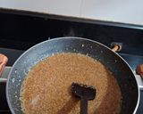 A picture of step 1 of Puffed Amaranth Halwa.
