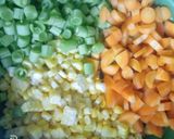 Foto langkah ke 1 dari resep 188. Oseng sayur pelangi.