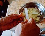 A picture of step 1 of Yummy tasty Raw papaya moong dal sabji.