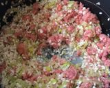 Foto do passo 3 de Risoto de linguiça blumenau e alho poró