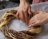عکس مرحله 6 از دستور تاج‌گل بابکا قهوه شکلاتی