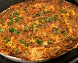 A picture of step 17 of Vegetarian Spicy mushroom lasagna.