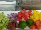 Tostada caribeña