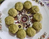 A picture of step 2 of Protein Rich Cheesy Falafel with Tzatziki Dip.