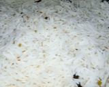A picture of step 8 of Raseeli Biryani.