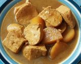Foto langkah ke 3 dari resep Semur tahu & kentang.