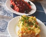 صورة لخطوة 6 من وصفة غراتان القرنبيط بالخضار 🫑🍗🌶🧅🥕