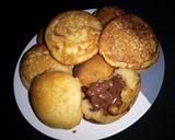 A picture of step 5 of Chocolate filled pancake.