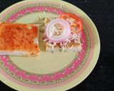 A picture of step 4 of Cheesy sandwich.