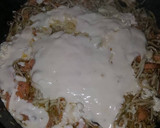 Foto del paso 3 de la receta: Pasta con salmón y gulas