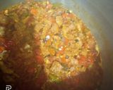 A picture of step 2 of Eid ki biryani.