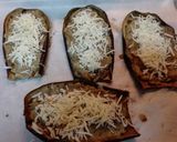 Foto del paso 5 de la receta Berenjenas rellenas. Receta apta para vegetarianos
