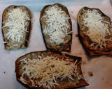 Foto del paso 5 de la receta: Berenjenas rellenas. Receta apta para vegetarianos