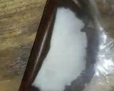 A picture of step 8 of Instant swiss roll.