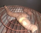 A picture of step 1 of Sweet Potato Chana Oil Free Chat.