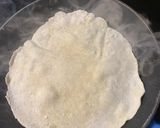 A picture of step 6 of Emilys Easiest Flat Breads.