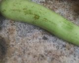 A picture of step 1 of Bottle gourd muthiya.