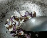 A picture of step 7 of Dahi moong daal with pitha curry.(moong dal with yogurt recipe).