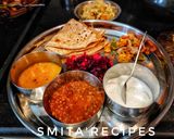 A picture of step 14 of Simple maharashtrian thali.