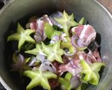 Hình bước làm 1 của món Cá quả kho khế chua và trà xanh