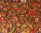 Foto langkah ke 3 dari resep Tumis rendang tempe kacang panjang.