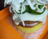 A picture of step 10 of Upma burger.