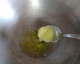 A picture of step 2 of Fusion Indian dessert (gajar halwa +srikhand +fried bread).