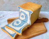 Hình bước làm 6 của món Bánh mì gối hoa đậu biếc|Butterfly pea flower bread 🧊