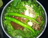 धनिया पत्ते की चटपटी चटनी(Dhaniya patte ki chatpati chatni recipe in Hindi) रेसिपी चरण 2 फोटो