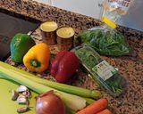 Foto del paso 1 de la receta: Atún con verduras