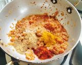 A picture of step 2 of Dhaba style paneer Gravy / Paneer Bhurji 🌹😋.