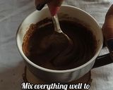 A picture of step 3 of Double Chocolate Muffin In A Mug | Easy Mug Recipe.