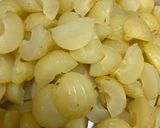 A picture of step 3 of Amla /Gooseberry pickle.