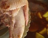 A picture of step 4 of Chicken soup.