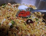 A picture of step 4 of Thin poha chevda.