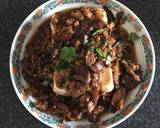 Steam tofu with fried dry mushroom and minced pork recipe step 3 photo
