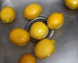 A picture of step 1 of Preserved Lemon 2.