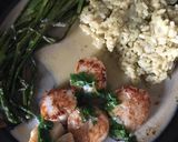 A picture of step 10 of Lemon Butter Scallops.