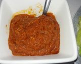 A picture of step 3 of Pili pili ya kukaanga#arabic dishes contest.