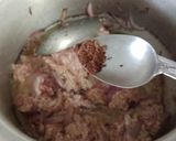 A picture of step 6 of Dum Qeema.