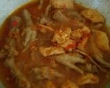 Foto langkah ke 3 dari resep Balado ceker ayam + tahu pedas giler.